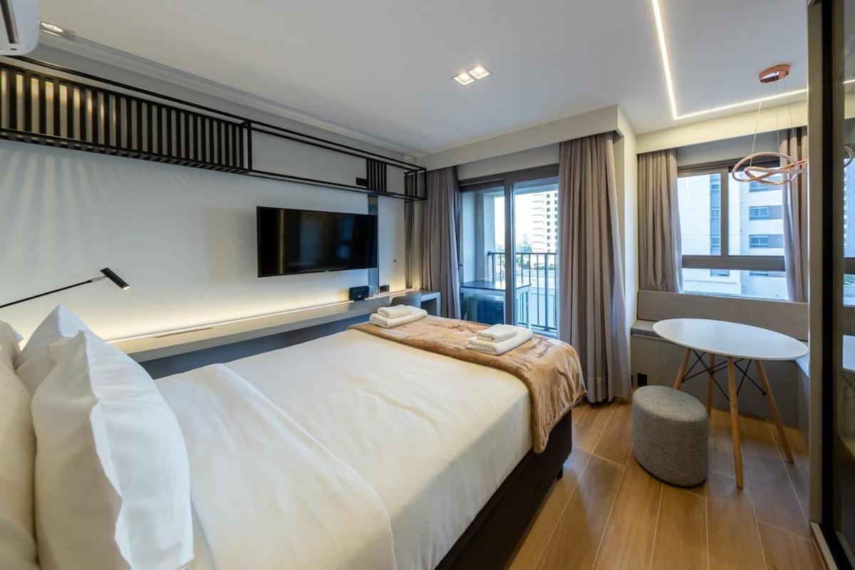 Apartamento Bhomy Campo Belo -16min Do Metro Eucaliptos Qd416